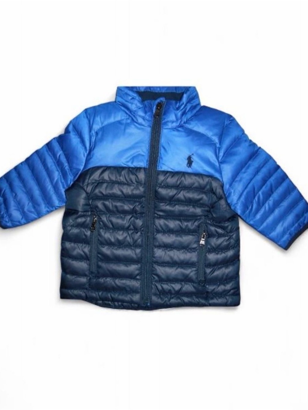 Ralph Lauren Kids Down navy blue puffer jacket coat Toddler 12 MO